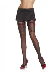 Чулки, колготки красные