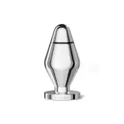 Металлическая анальная пробка Mystim Big John для электростимулятора, диаметр 6,5 см photo 1