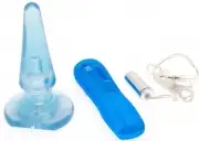 Анальные игрушки синие