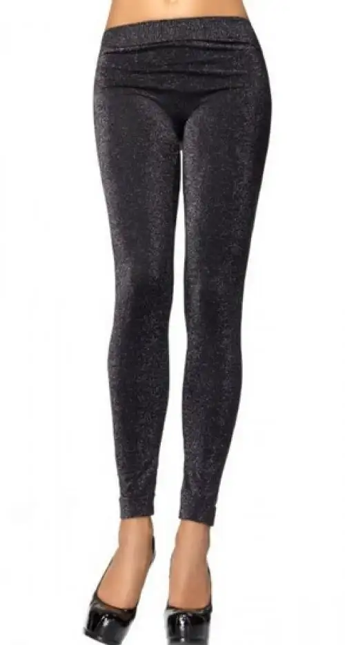 Леггинсы Lurex BLACK/GOLD photo 1