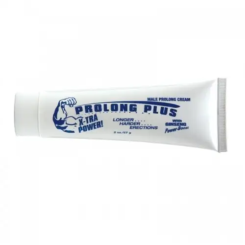 Пролонгирующий крем Prolong Plus with Ginseng Power-Boost, 56 г photo 1
