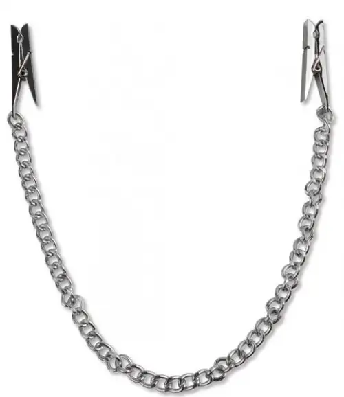 Цепочка на соски Fetish Fantasy Nipple Chain Clips  photo 1