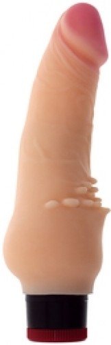 Вибромассажер REALISTX 7INCH VIBRATOR, телесный photo 1