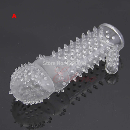 Силиконовая многоразовая насадка на пенис photo 1