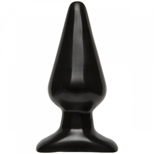Анальная пробка Doc Johnson Smooth Classic Large - Black photo 1