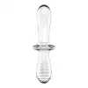 Стеклянный дилдо Satisfyer Double Crystal (Transparent) photo 2
