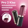 Вакуумный стимулятор Satisfyer Pro 2 Kiss, магнитная технология 3D Air Pulse, 30 режимов, крышечка photo 7