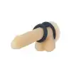 Двойное эрекционное кольцо LUX Active – Tug – Versatile Silicone Cock Ring photo 5