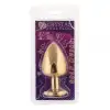 Анальная пробка,Gold Heart Black Diamond, L photo 2