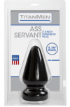 Анальный стимулятор Doc Johnson Titanmen Tools - Butt Plug - 3.75 Inch Diameter Ass Servant photo 2