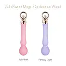 Вибромассажер с подогревом Zalo Sweet Magic - Confidence Wand Fantasy Violet photo 9