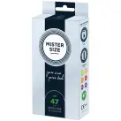 Презервативы Mister Size - pure feel - 47 (10 condoms), толщина 0,05 мм photo 2