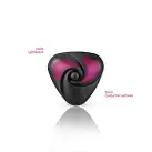 Вибратор для клитора с электростимуляцией Mystim Heart´s Desire Black Edition photo 3
