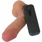 Вибратор CyberSkin Vibrating Cyber Cock with Balls, 18,42х4,3 см photo 6