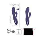 Вибратор-кролик Love To Love FUNKY BUNNY - MIDNIGHT INDIGO photo 5