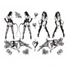 Эротический набор временных тату Naughty Pin-Up photo 3