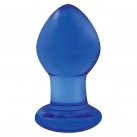 Малая анальная пробка Crystal, синяя photo 1