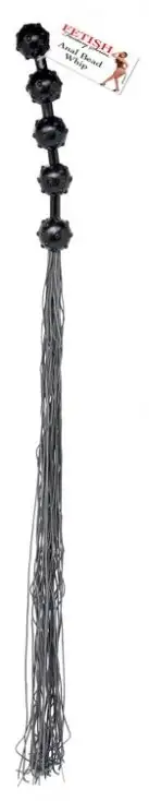 Плеть с анальными шариками ANAL BEADS WHIP photo 1
