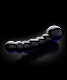 Анальная пробка Icicles No 66 Black, 12х3,5 см photo 2