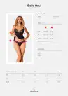 Топ и трусики Obsessive Bella Rou top & panties XS/S, топ, трусики photo 5