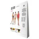 Бодистокинг с декольте Passion BS088 white, имитация корсетной шнуровки photo 7