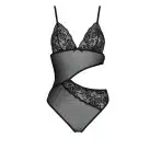 Боди с ажурным лифом Christa Body black S/M — Passion photo 3