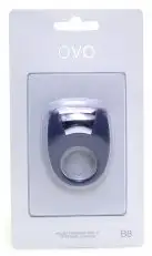 Эрекционная вибронасадка OVO B8 PURPLE photo 7