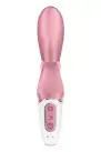 Смарт вибратор кролик Satisfyer Hug Me Pink, 2 мотора, диаметр 4,2см, широкая клиторальная часть photo 4