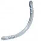  Cтимулятор  DOUBLE DIGGER DONG CLEAR (45 см) photo 1