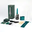 Изысканный вибратор Knight Jenay FLOWERS & SWORD, маска, лента и лубрикант в комплекте photo 4