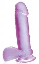 Фаллоимитатор CRYSTALL JELLIE BALLSY COCK 6 photo 1