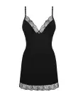 Сорочка и трусики Obsessive Bella Rou chemise & thong XS/S photo 3