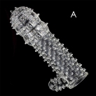 Насадка силиконовая. Многоразовый. Для увеличения пениса. photo 1