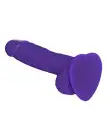 Реалистичный фаллоимитатор Strap-On-Me SOFT REALISTIC DILDO Violet - Size M photo 2