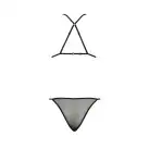 Ажурное боди AZALIA BODY black S/M Passion photo 4