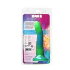 Светящийся в темноте фаллоимитатор ADDICTION Rave 8″ Glow in the Dark Dildo Blue Green, 20,3 см photo 9