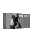 Кружевные трусы для страпона с подвязками для чулок Strap-On-Me DIVA HARNESS - L photo 12