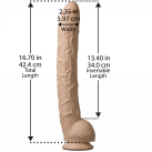 Фаллоимитатор Doc Johnson Dick Rambone Cock White photo 2