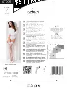 Свадебные чулки Passion ST005 bianco photo 4