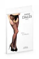 Чулки с поясом Anne Dales LOLA T1 Black photo 3