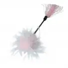 Метелочка Sex And Mischief - Whip & Tickle Pink/White photo 1