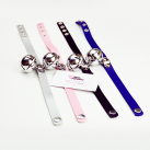 БДСМ ошейник с колокольчиком – 39,5 см photo 2