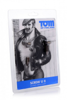 Украшение для сосков-Tom of Finland Screw U II Magnetic Nipple Clamps photo 4