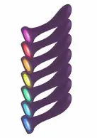 ToyJoy Lovelight Zare Vibrator вибромассажер - 13.5х5 см. photo 2