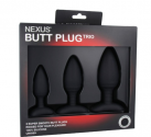 Набор анальных вибропробок Nexus Butt Plug Trio photo 2