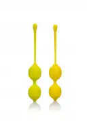 Scala Kegel Training Set Lemon вагинальные шарики, 9.5х3.25 см photo 1