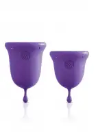 Jimmyjane Menstrual Cups - набор менструальных чаш, 14 мл и 21 мл photo 1